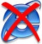 no IE