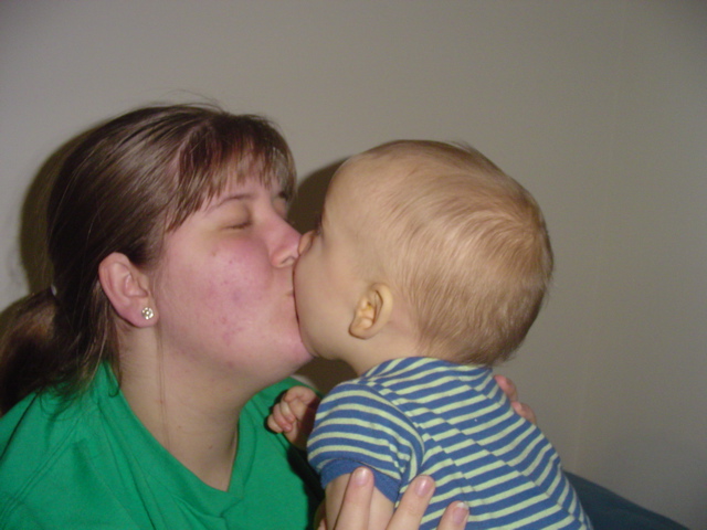 Jacob loves kisses!